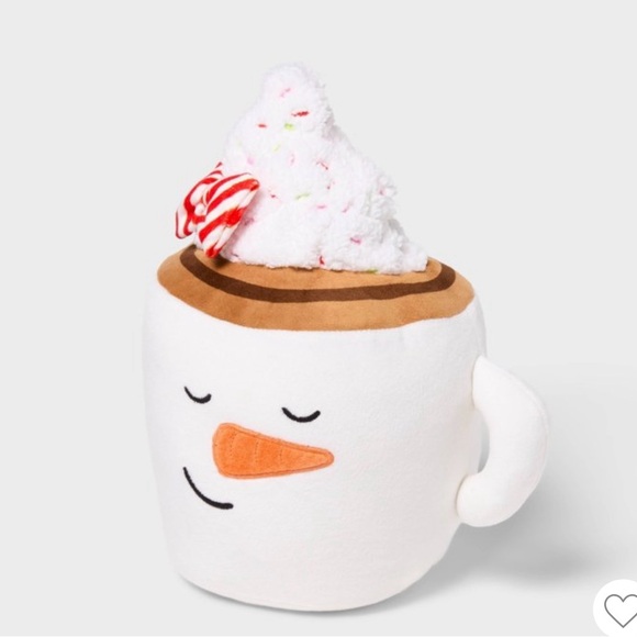 Pillowfort snowman  Hot Cocoa weighted plush  sensory nwt - Picture 1 of 2